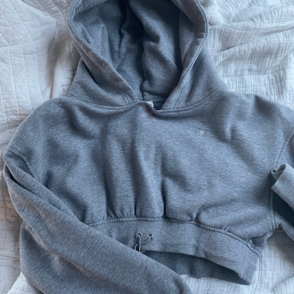 For love & lemons cropped hoodie